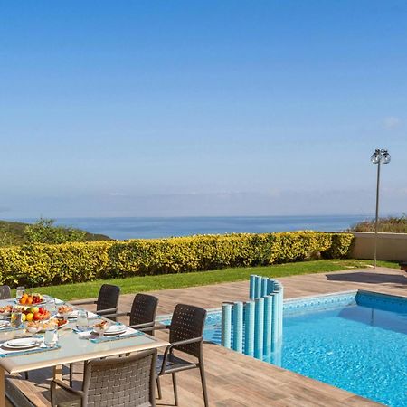 Villa Ariella With Sea View Agia Marina Eksteriør billede