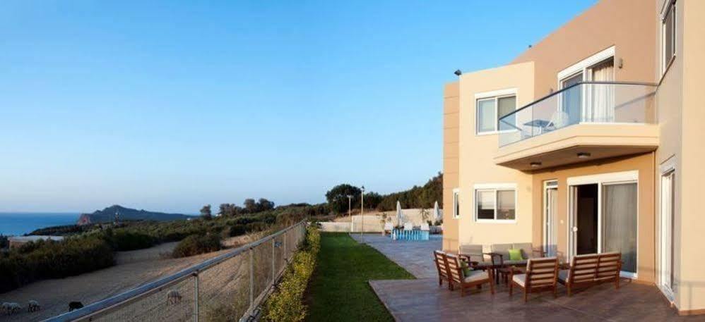 Villa Ariella With Sea View Agia Marina Eksteriør billede
